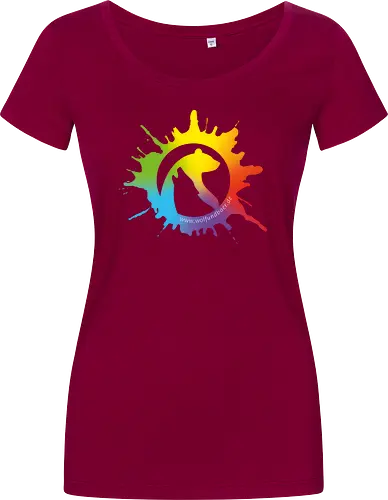 Logo (Bunt) - Damen T-Shirt