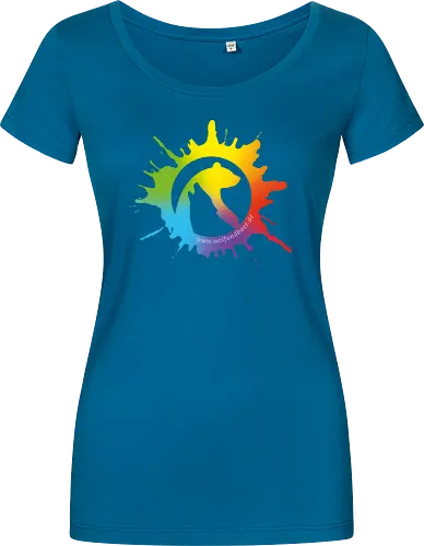 Logo (Bunt) - Damen T-Shirt