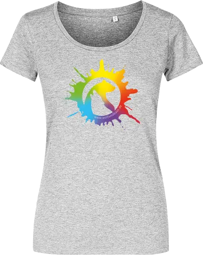 Logo (Bunt) - Damen T-Shirt
