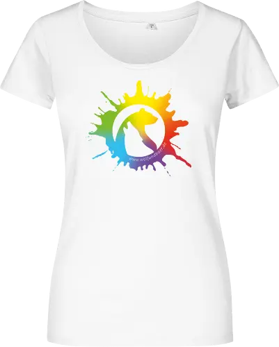 Logo (Bunt) - Damen T-Shirt