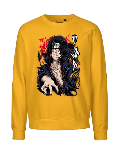 Itachi Uchiha - itachi uchiha, itachi akatsuki, akatsuki anime, uchiha clan, sharingan eyes, anime ninja, dark anime, anime villain, naruto fan art, anime streetwear - Fairtrade Sweatshirt