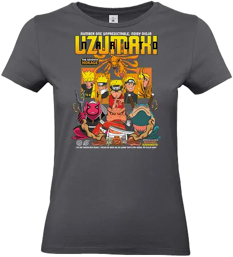 Shinobi Hokage - naruto shippuden, uzumaki naruto, ninja protagonist, hidden leaf ninja, anime hero, chakra power, shinobi art, anime action, ninja warrior art, anime apparel - Standard T-Shirt (Frauen)