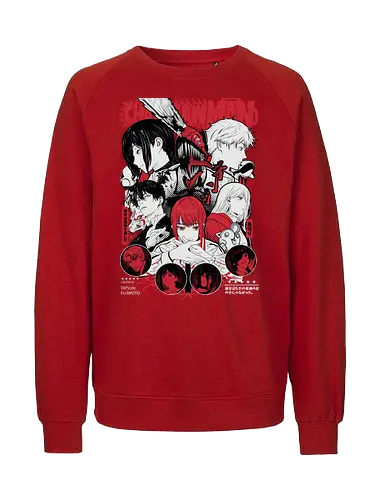 Chainsaw reze arc - reze arc, bomb girl, tragic anime love, chainsaw romance, anime heartbreak, shonen tragedy, dark anime story, emotional anime arc, manga dramatic art, anime aesthetic - Fairtrade Sweatshirt