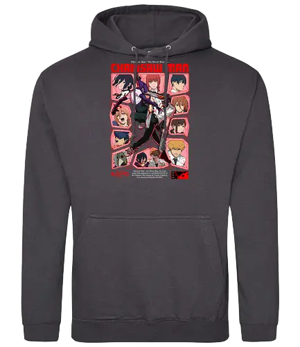 Reze Arc Film Chainsaw - bomb devil, explosive anime fight, chainsaw battle, anime destruction, shonen chaos, violent anime art, manga action scene, dark shonen power, anime combat design, brutal anime style - Standard Hoodie