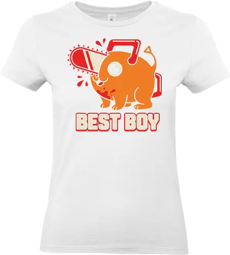 Best Boy Pochita Chainsaw Devil Cute - best boy shirt, pochita t-shirt, chainsaw devil graphic tee, cute anime dog apparel, chainsaw man fan art, orange devil pup shirt, minimalist anime streetwear, denji's companion clothing, supernatural hunter t-shirt, blood splatter anime design, kawai devil hunter merch, dark fantasy manga top, pochita vector art, anime pet t-shirt, retro anime typography, loyal devil friend gift, shonen jump apparel, iconic anime mascot shirt, edgy cute streetwear - Standard T-Shirt (Frauen)