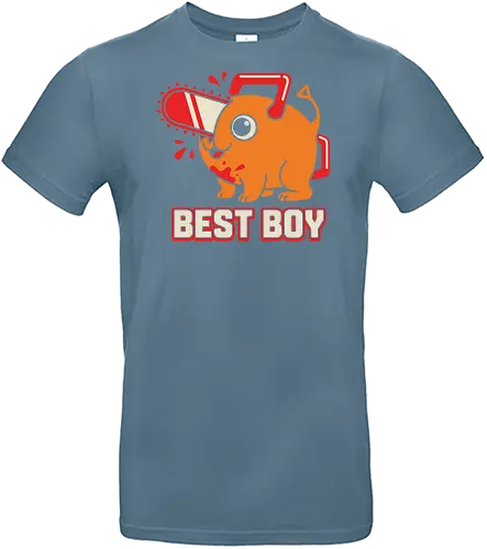 Best Boy Pochita Chainsaw Devil Cute - best boy shirt, pochita t-shirt, chainsaw devil graphic tee, cute anime dog apparel, chainsaw man fan art, orange devil pup shirt, minimalist anime streetwear, denji's companion clothing, supernatural hunter t-shirt, blood splatter anime design, kawai devil hunter merch, dark fantasy manga top, pochita vector art, anime pet t-shirt, retro anime typography, loyal devil friend gift, shonen jump apparel, iconic anime mascot shirt, edgy cute streetwear - Standard T-Shirt