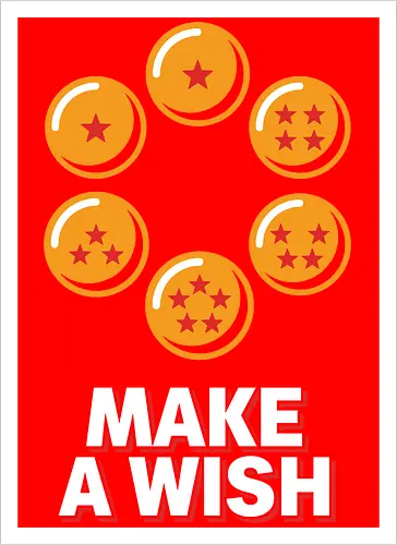 Make a Wish Eternal Dragon Orbs Retro Anime