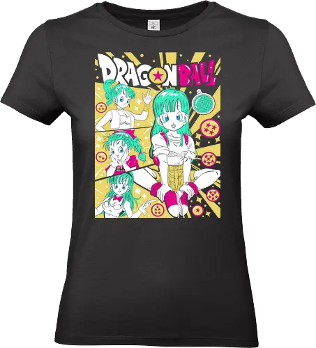 Bulma - bulma briefs, anime inventor, capsule corp, classic anime girl, dragon ball fan art, retro anime style, genius anime woman, sci fi anime, anime nostalgia, anime streetwear - Standard T-Shirt (Frauen)