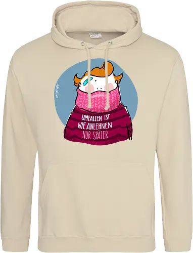 Umfallen ist wie Anlehnen...