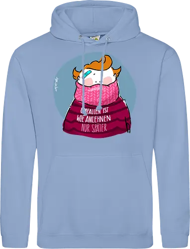 Umfallen ist wie Anlehnen...