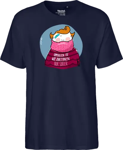 Umfallen ist wie Anlehnen...