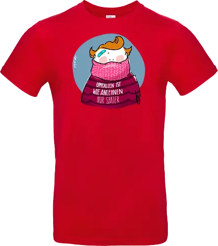 Umfallen ist wie Anlehnen...