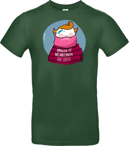 Umfallen ist wie Anlehnen...