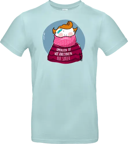 Umfallen ist wie Anlehnen...