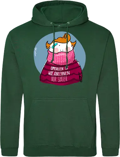 Umfallen ist wie Anlehnen...