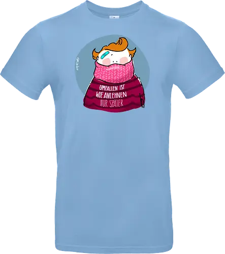 Umfallen ist wie Anlehnen...