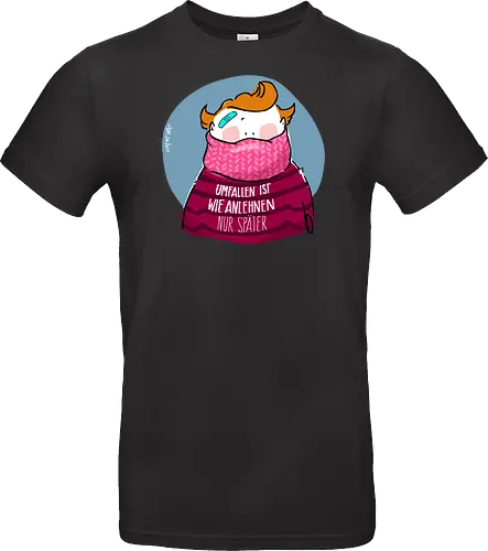 Umfallen ist wie Anlehnen...