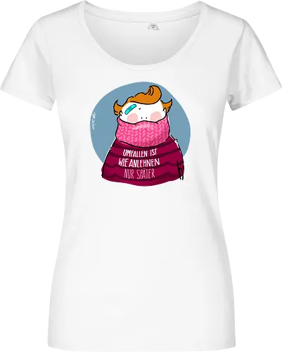 Umfallen ist wie Anlehnen...