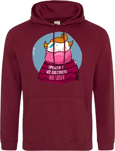 Umfallen ist wie Anlehnen...