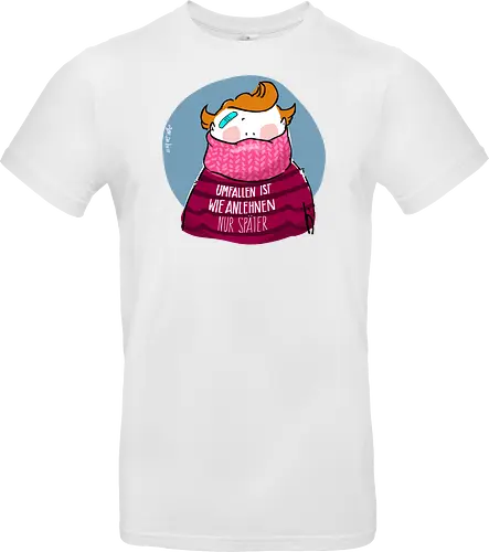 Umfallen ist wie Anlehnen...