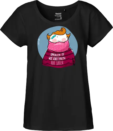 Umfallen ist wie Anlehnen...