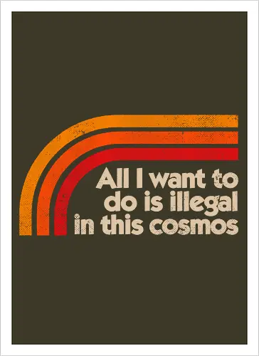 All I Want To Do Is Illegal In This Cosmos