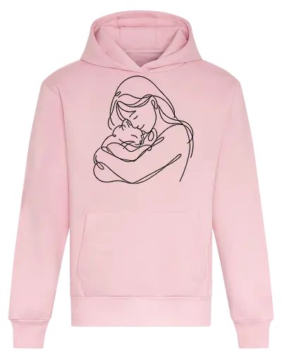 CatandWoman BlackLines - Simlow, Twitch, Streamer, Katze, Chaos, Liebe, Herz - Heavyweight Hoodie
