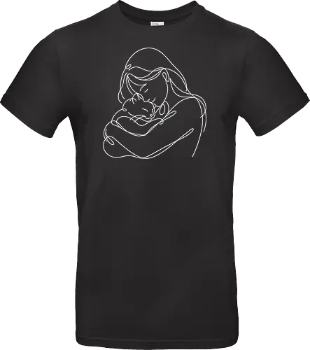 WomanAndCat White Linies - Simlow, Twitch, Streamer, Katze, Chaos, Liebe, Herz