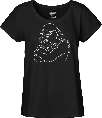 WomanAndCat White Linies