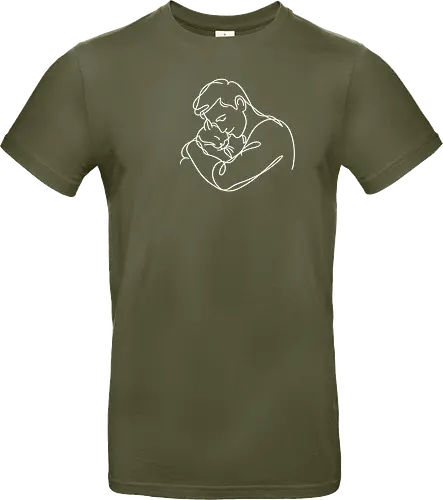 CatandMan WhiteLines