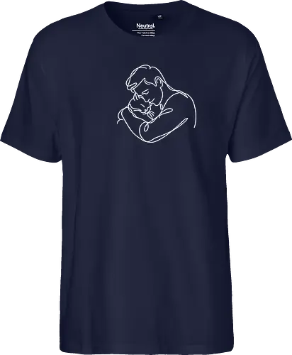 CatandMan WhiteLines