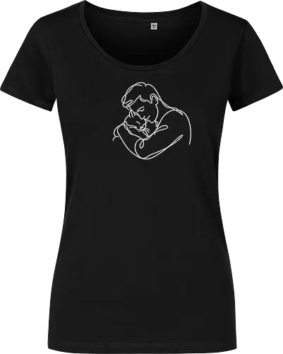 CatandMan WhiteLines