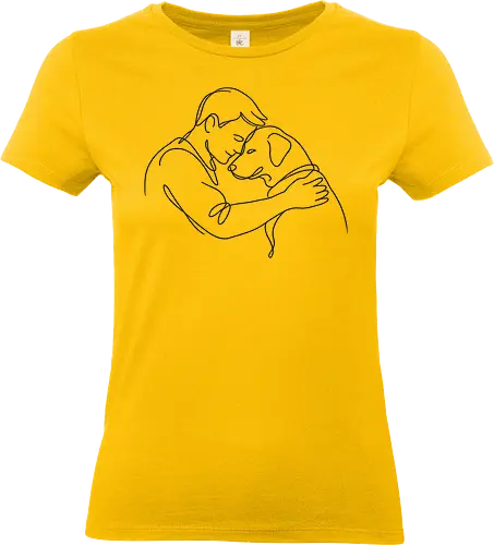 DogAndMan BlackLines - Chaos, Simlow, Twitch, Streamer, Katze - Standard T-Shirt (Frauen)