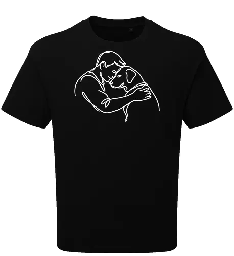 DogAndMan WhiteLines