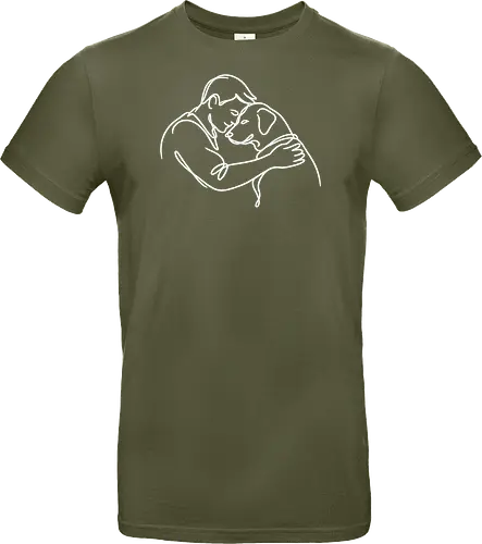 DogAndMan WhiteLines