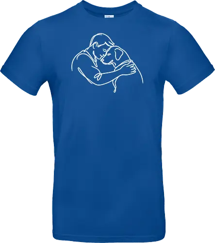 DogAndMan WhiteLines