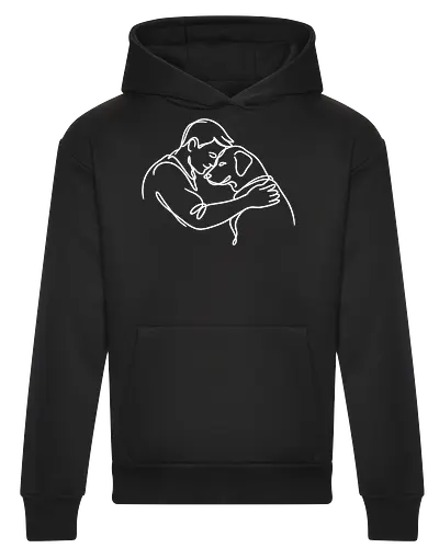 DogAndMan WhiteLines