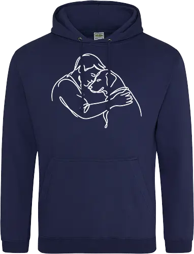 DogAndMan WhiteLines