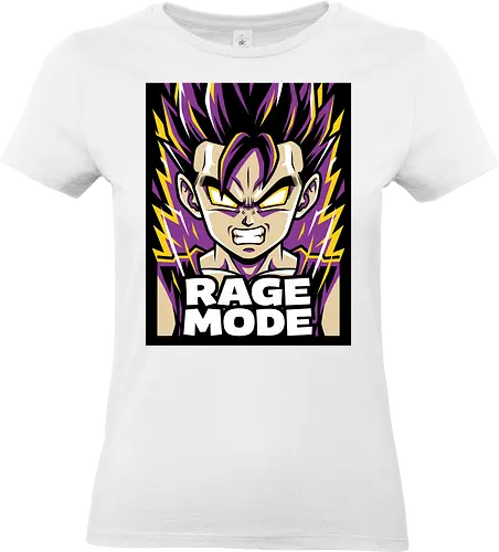 Rage Mode - combat anime merch, rage mode shirt, super warrior t-shirt, anime transformation graphic tee, purple energy aura apparel, shonen hero design, martial arts anime clothing, retro anime streetwear, power up graphic shirt, spiky hair warrior top, electric yellow anime art, beast mode t-shirt, legendary fighter apparel, japanese pop culture clothing, aggressive anime style, training gear for geeks, classic anime fan gift, high-intensity graphic tee, warrior spirit shirt - Standard T-Shirt (Frauen)