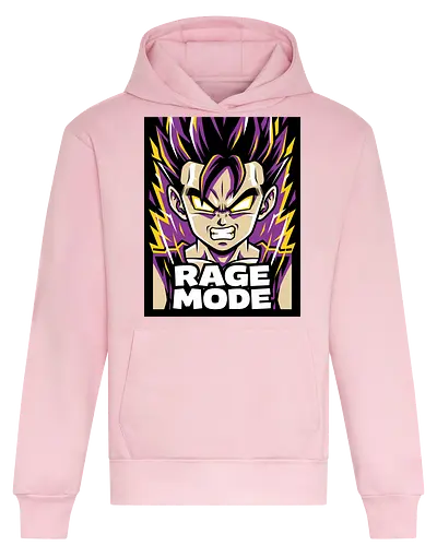 Rage Mode - combat anime merch, rage mode shirt, super warrior t-shirt, anime transformation graphic tee, purple energy aura apparel, shonen hero design, martial arts anime clothing, retro anime streetwear, power up graphic shirt, spiky hair warrior top, electric yellow anime art, beast mode t-shirt, legendary fighter apparel, japanese pop culture clothing, aggressive anime style, training gear for geeks, classic anime fan gift, high-intensity graphic tee, warrior spirit shirt - Heavyweight Hoodie