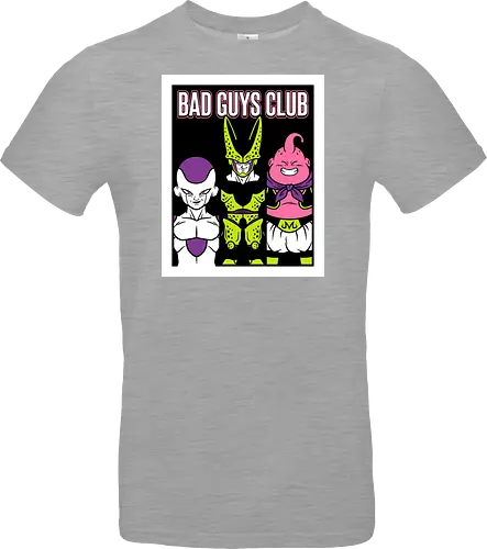 Bad Guys Club Retro Anime Villains Graphic