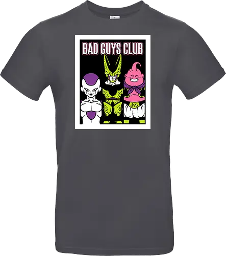 Bad Guys Club Retro Anime Villains Graphic