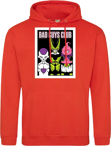 Bad Guys Club Retro Anime Villains Graphic
