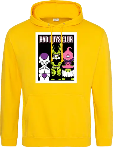 Bad Guys Club Retro Anime Villains Graphic