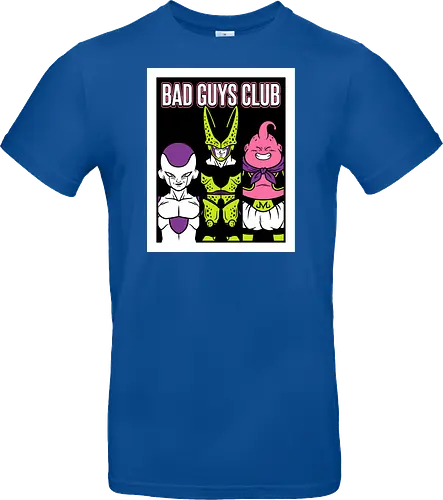 Bad Guys Club Retro Anime Villains Graphic