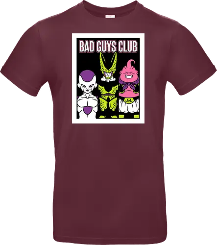 Bad Guys Club Retro Anime Villains Graphic