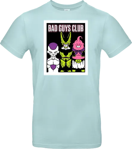 Bad Guys Club Retro Anime Villains Graphic