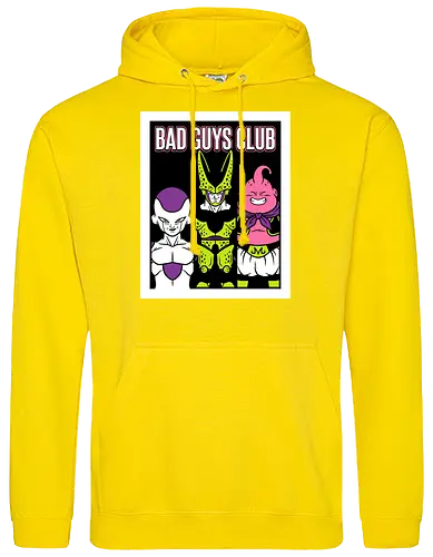 Bad Guys Club Retro Anime Villains Graphic