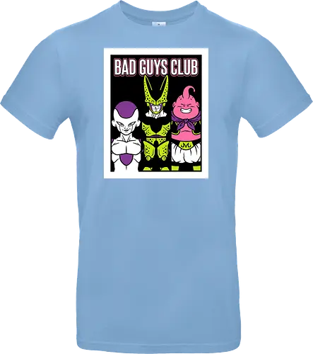 Bad Guys Club Retro Anime Villains Graphic