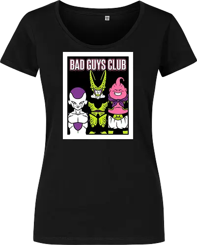 Bad Guys Club Retro Anime Villains Graphic